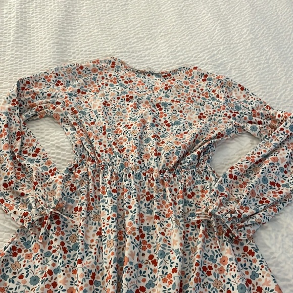 Busy Bees Smocks Floral dress. Soft. Spring. Stretchy. XL - Picture 7 of 7
